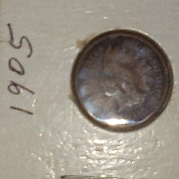 1905 Indian Head Penny:  Bronze Composite Penny.  Good Condition - Picture 2 of 7
